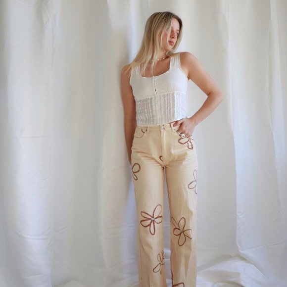 With Jéan Newry Jean Chalk & Flowers - Picture 15 of 15